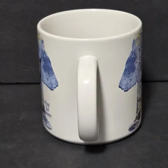 Bears Ceramic Mug By Gardner ~ Hidden Images Mug Collection~Find 16 Bears - Picture 4 of 10